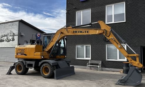 Колесный экскаватор HENGTE HT160W